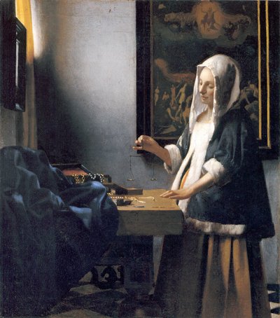 La pesadora de perlas de Jan Vermeer van Delft